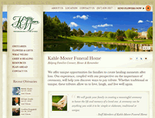 Tablet Screenshot of kahlemoore.com